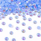 Wholesale Luminous Mocha Shimmer Color Glass Flatback Rhinestones Glass Crystals Rhinestones Diamond for Fashion Jewelry Earring