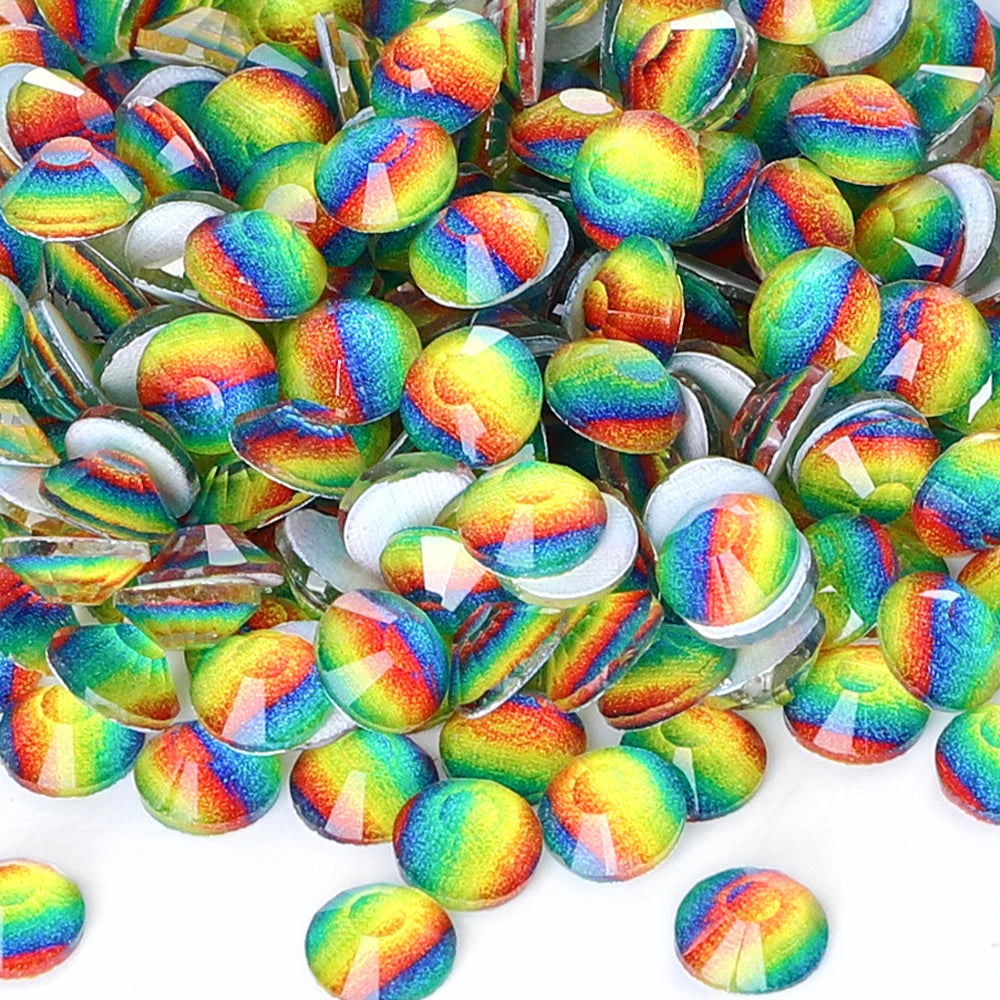 2024 Latest Color Factory Wholesale Rhinestone Non Hotfix  Flat Back Crystal  Glass Rhinestones for DIY Nail Clothing