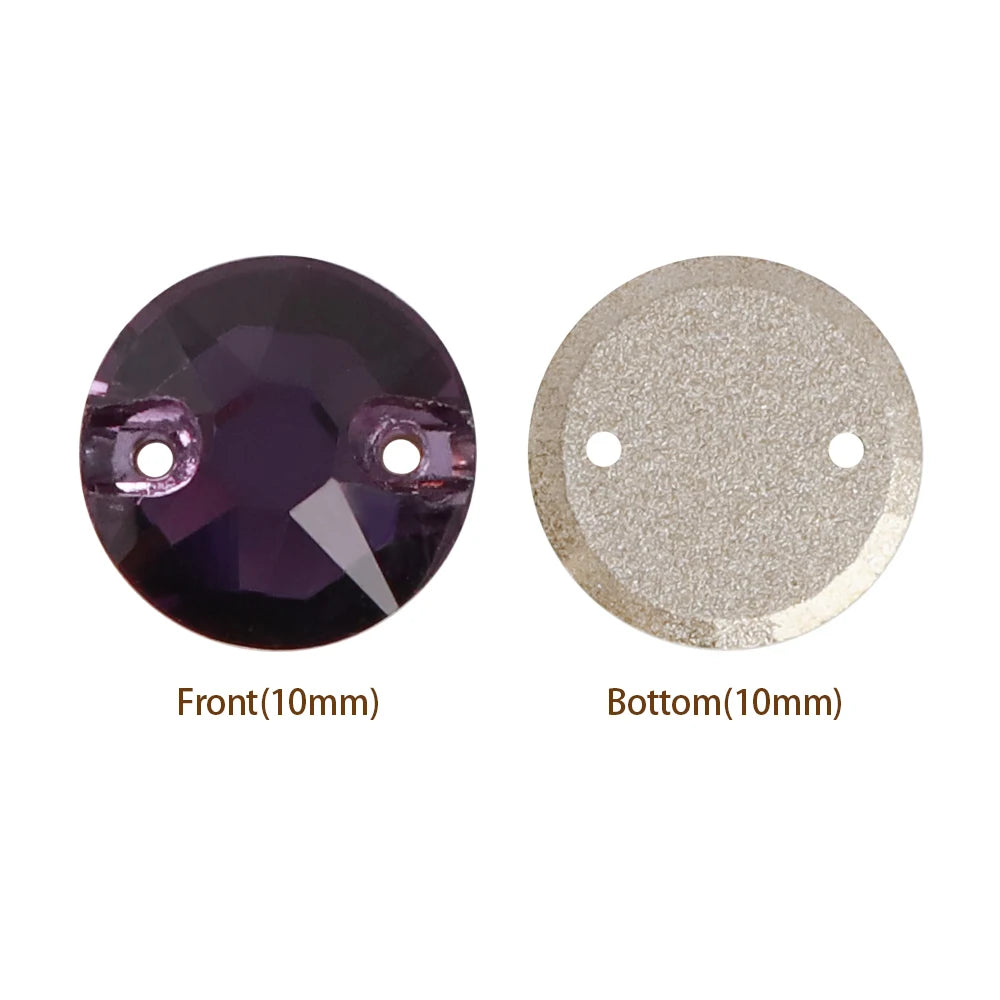 QIYI Factory Direct Wholesale Top Quality Durable Innovative Design Luxury Minimalist Versatile XIRIUS Sew-on Stone for DIY