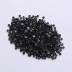 Hot Stamping Adhesive Resin Flatback Crystal Rhinestone 2mm/3mm/4mm Round Motif in Gold Silver Black 5mm Size for Shoe Repair