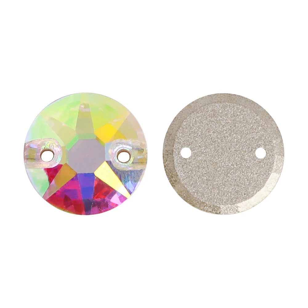 Wholesale XIRIUS Rhinestones 3288  Crystal AB Sew-on Rhinestones Glass  Flatback Rhinestones Sewing Stones for Dress