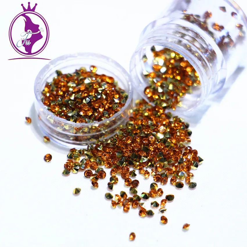 Wholesale 3mm Resin Diamond Rhinestones Point-Bottom Diamond Clothing Processing Accessories DIY Materials Crystal