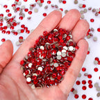Top Quality 2088 Crystal Glass Rhinestones 16 Cut Facets Round Flatback Diamond Strass AB in Bulk Stones for Cloth Tumbler