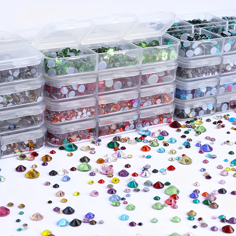 Hot Selling Factory Price Glass Iron on Rhinestone Crystal Rhinestones Hotfix for Stones and Crystals for Clothes
