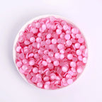 Factory Supply SS6-SS30 Neon Light Pink Glass Flatback Rhinestone 3D Charm Gems DIY Manicure Nail Art Decorations