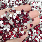 QIYI 1130-1187 SS30-SS60 Non Hot Fix Flat Back Factory Direct Wholesale High Quality Durable Glass Crystal Rhinestones for Girls