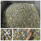SS13 AB Pointed-Back Crystal Rhinestones Non-Hotfix Chaton Strass DIY Nail Decoration & Wedding Garment Materials