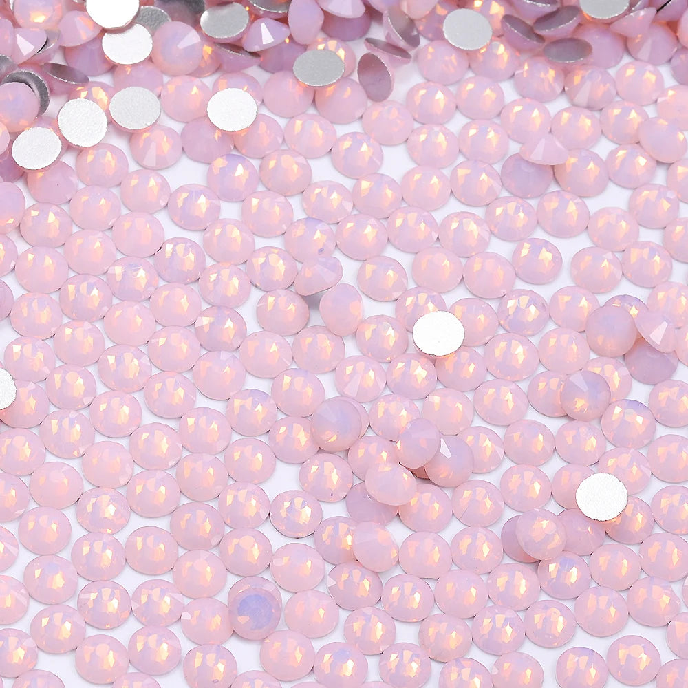 QIYI Latest Fashion Popular Style SS3-SS20 1001-1129 Colors Non Hot Fix High Quality Durable Glass Crystal Rhinestones for Shoes