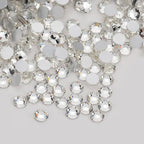 QIYI Wholesale SS4 Nail Art Crystal Rhinestones Bulk Glass Rhinestones Flat Back Non Hotfix Loose Gemstone for Rhinestone Hoodie