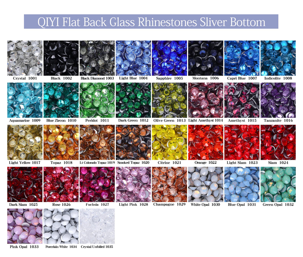Transparent Crystals White  Nail Art Rhinestones Bulk Flat Back Non Hotfix Rhinestone Glass Bling  for Clothing