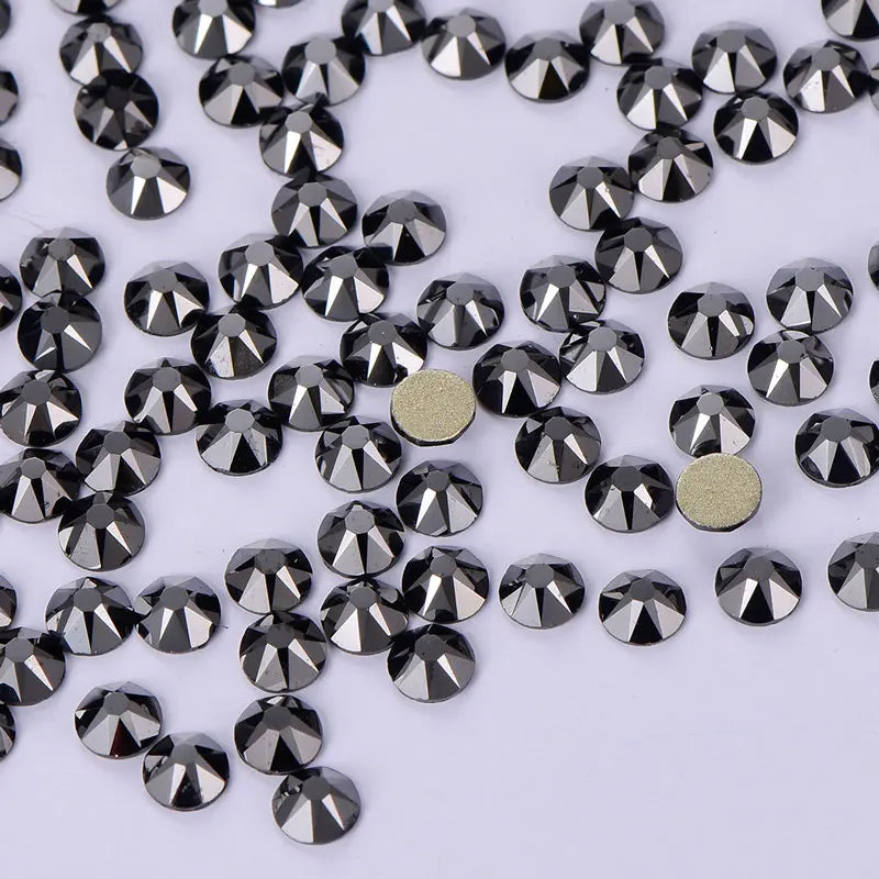 Sparkling Nail Art 2088 16 Cut 8 Big 8 Small Facets Glass Non Hot Fix Rhinestone for Rhinestone Shoes Sneaker