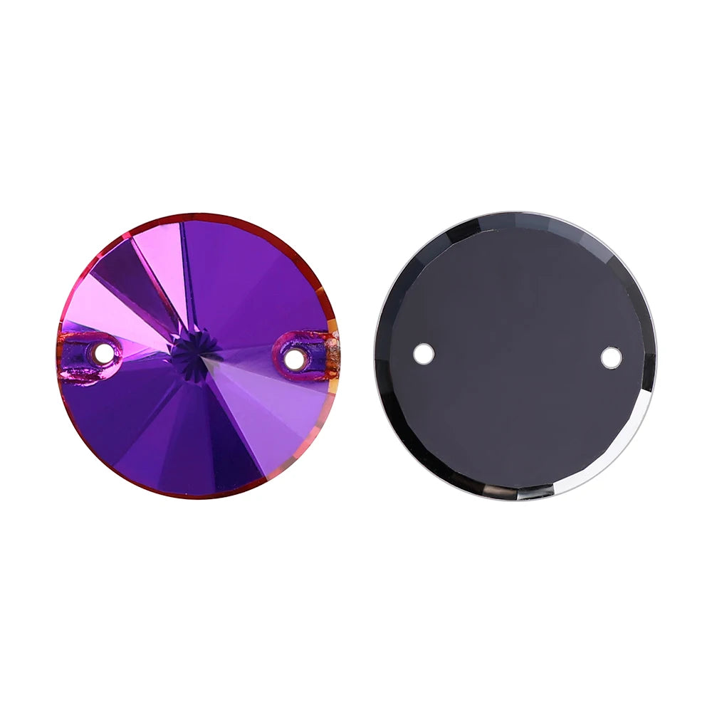 QIYI Hot Sale Sewing on Glitter Diamond Point Back Crystal Glass Fancy Gems for Art Performance Costumes