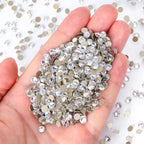 Wholesale 16 Cut Facets Nail Rhinestones Bulk Bling Glitter 2088 Crystal Non-Hotfix Flat Back Glass in Christmas Colors