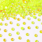 Wholesale Luminous Mocha Shimmer Color Glass Flatback Rhinestones Glass Crystals Rhinestones Diamond for Fashion Jewelry Earring