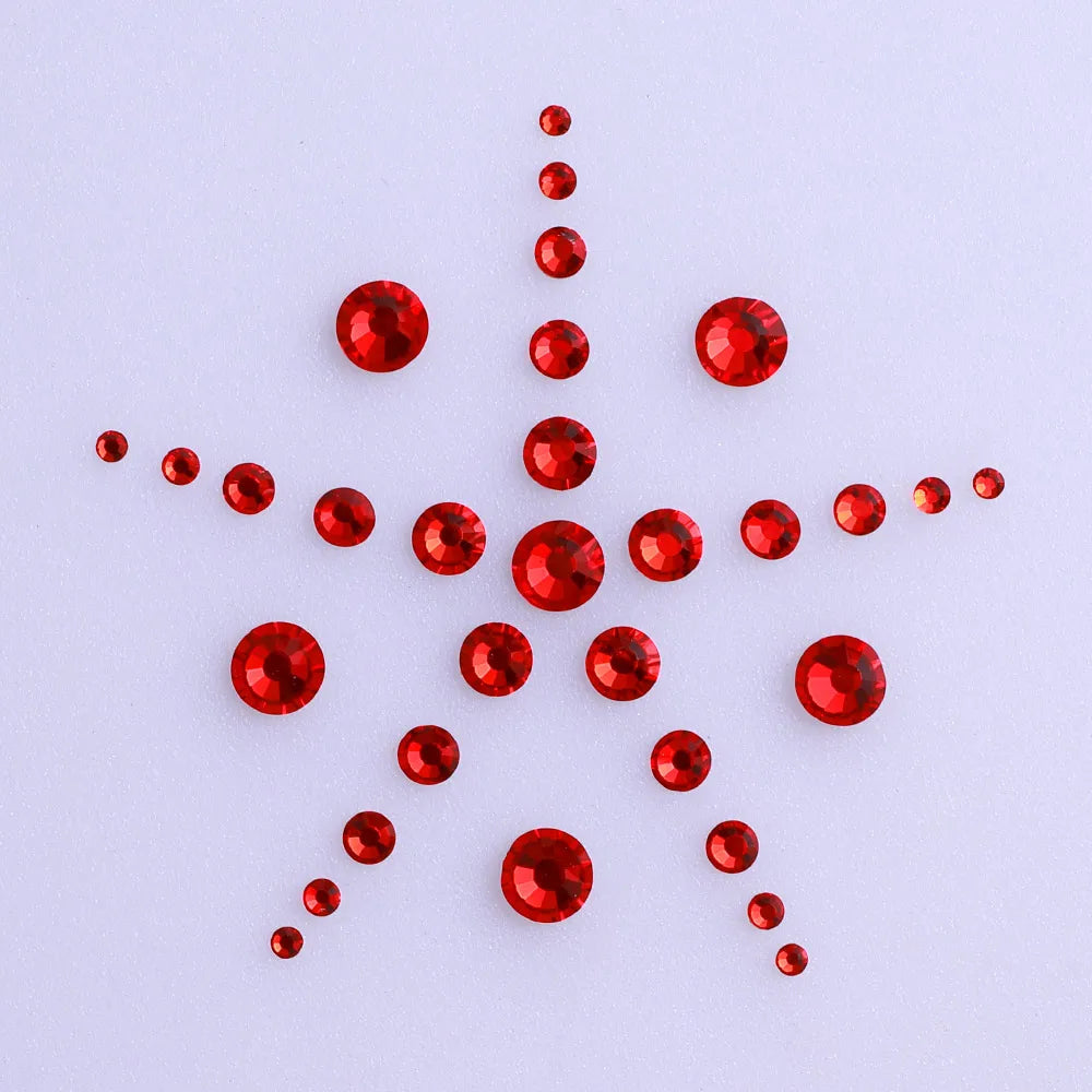 QIYI Factory Wholesale Mixed Size Ss4-ss20 Bling Crystal Rhinestones Bulk for Decorative Nail Art