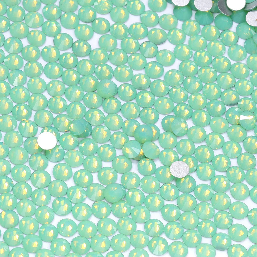 QIYI Latest Fashion Popular Style SS3-SS20 1001-1129 Colors Non Hot Fix High Quality Durable Glass Crystal Rhinestones for Shoes