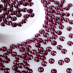 Sparkling Nail Art 2088 16 Cut 8 Big 8 Small Facets Glass Non Hot Fix Rhinestone for Rhinestone Shoes Sneaker