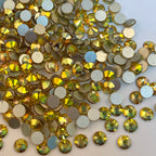 Wholesale Customize 1440pcs Stone Crystal Rhinestones Flatback Nail Charms Diamond Glass Rhinestones Flat Back for Jewelry