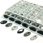 Factory Direct Wholesale Trendy Design Minimalist Versatile Popular Decoration Eco-friendly Materials K9 Glass Point Rhinestone