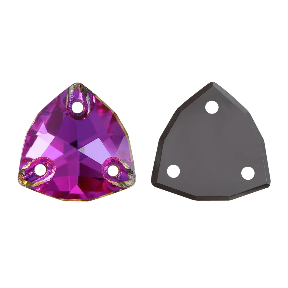 QIYI Brand New Product Explosion 55+ Colors 12*12mm/16*16mm/22*22mm High Quality Glass Sew-On Rhinestones (3272)