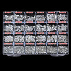 Song Shuo Hot Sales Mix Size Nails Art Crystal Cristal Decoration Red Flat Back Rhinestone Set Kits Stone for Nail