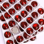 K9 High Quality Red Series Sew on Glass Sewing Stone Crystal Rhinestones for Dancing Gament Decoration
