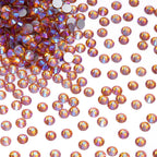 Factory Wholesale Big Bag Non Hotfix Rhinestones SS6-SS30 Glass Crystal Flatback Regular Cut Rhinestones for Nails Art