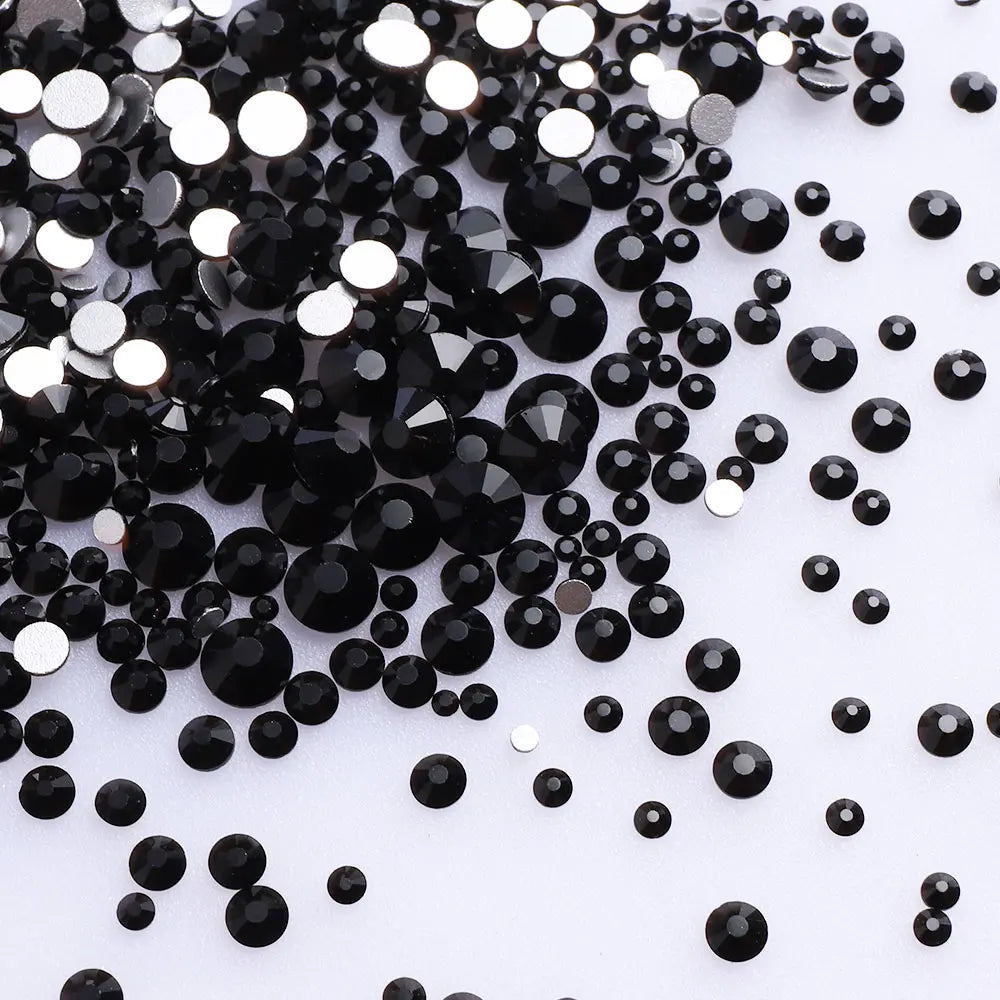 QIYI Factory Wholesale Mixed Size Ss4-ss20 Bling Crystal Rhinestones Bulk for Decorative Nail Art
