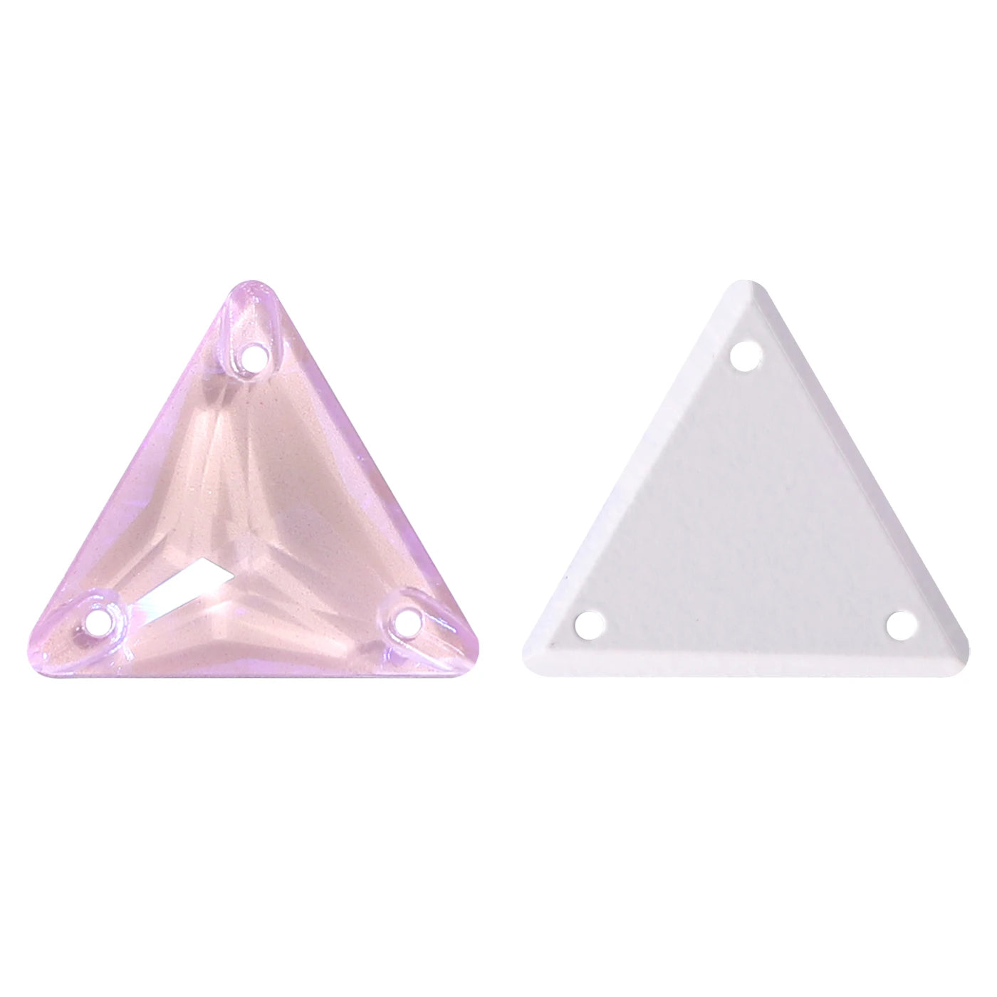 Triangle 12mm 16mm 22mm 80+Colors Sew on Rhinestones 3270  Flat Back Bling Bling Diamond Stone for Fashion Jewelry Clothes