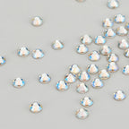 Wholesale Blue Moonlight Effects Glass Flatback Rhinestones SS3-SS30 Non Hotfix Strass Glue on Nail Art Decoration