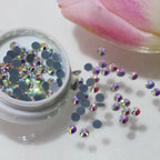 Wholesale Shiny Flat Bottomed Water Diamonds Loose Rhinestone Nail Art Accessories Jewelry DIY Decorative Materials