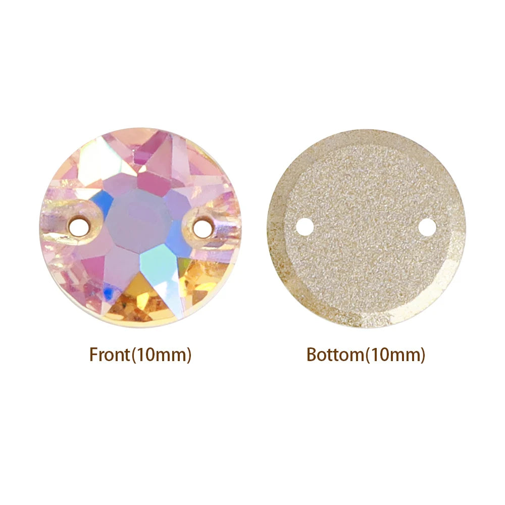 QIYI Factory Direct Wholesale Top Quality Durable Innovative Design Luxury Minimalist Versatile XIRIUS Sew-on Stone for DIY