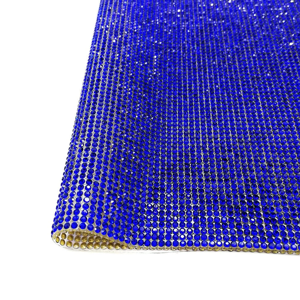 SS6 Hot Sales Custom Bling Bling Rhinestone Mesh Glass Crystal 2MM Hot Fix Rhinestone Sticker Rhinestones for Car