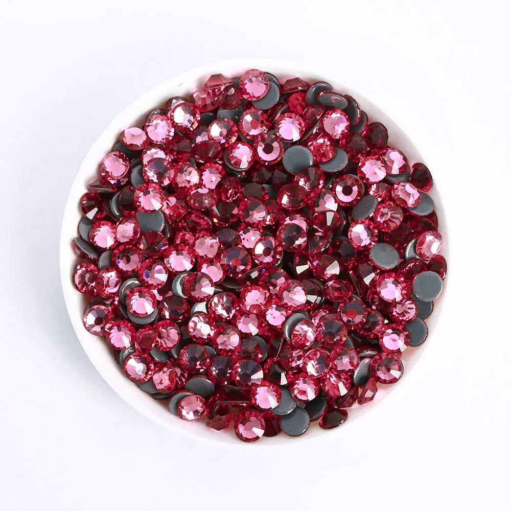 Factory Rhinestones Hotfix Nail Art Crystal Rhinestone Flat Back Bulk for Top Decoration Accessories