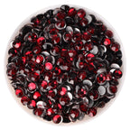 2024 New Design 10 Kinds Red Colors S6-SS30 Bulk Rhinestones Crystal Angola Red Rhinestones Glass Rhinestone for Clothing