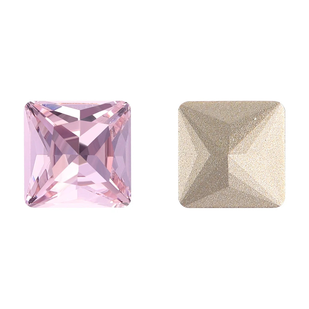 New Arrival Qiyi Brand High Quality Grade AAAAAA K9 Glass Point Back Rhinestone 12 Facets Eco-friendly Materials Factory