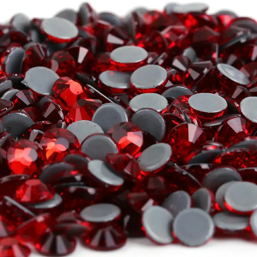 All Sizes 40Colors Crystal AB Hotfix Rhinestones,Glass Strass Hotfix Iron On Rhinestones For Nail Art Sewing & Fabric Decoretion