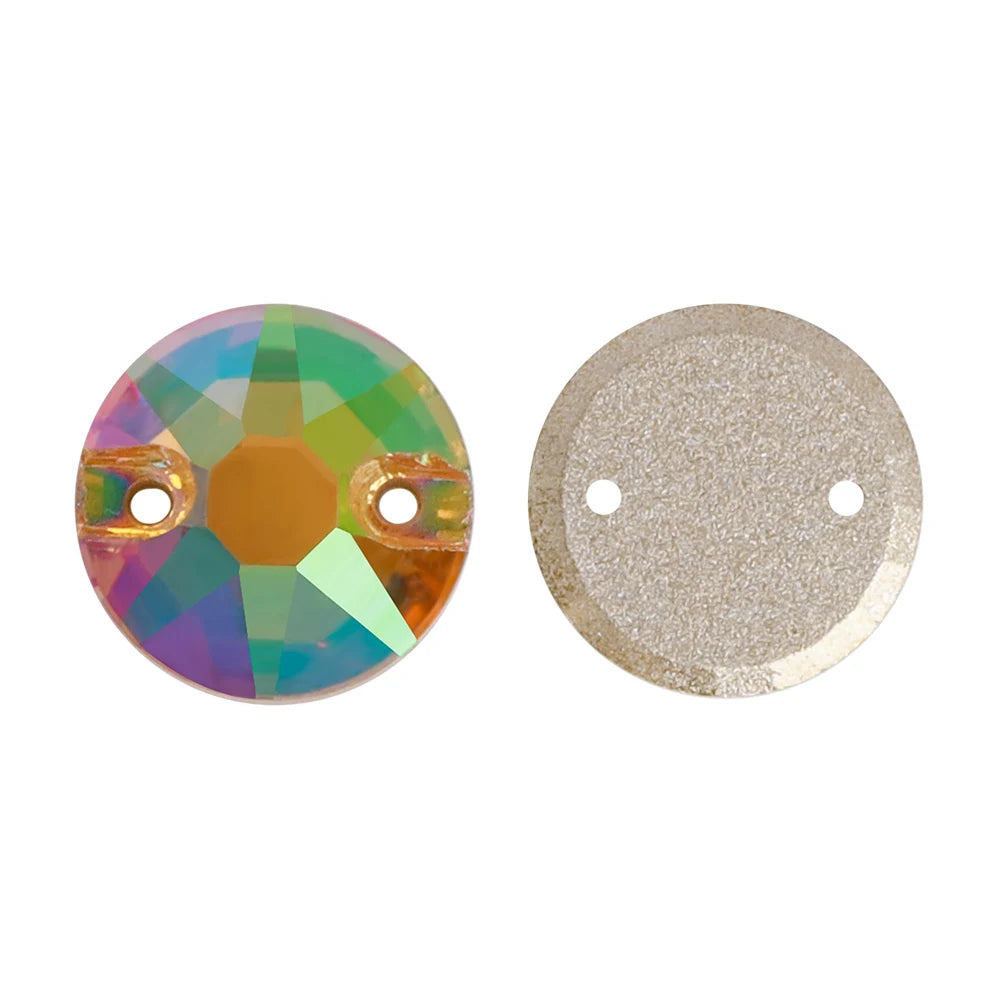 Wholesale XIRIUS Rhinestones 3288  Crystal AB Sew-on Rhinestones Glass  Flatback Rhinestones Sewing Stones for Dress