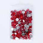 SS50 Rhinestone Big Size Wholesale Rhinestone Non Hotfix Flat Back Crystal  Glass Rhinestones for DIY Nail Gym Clothing