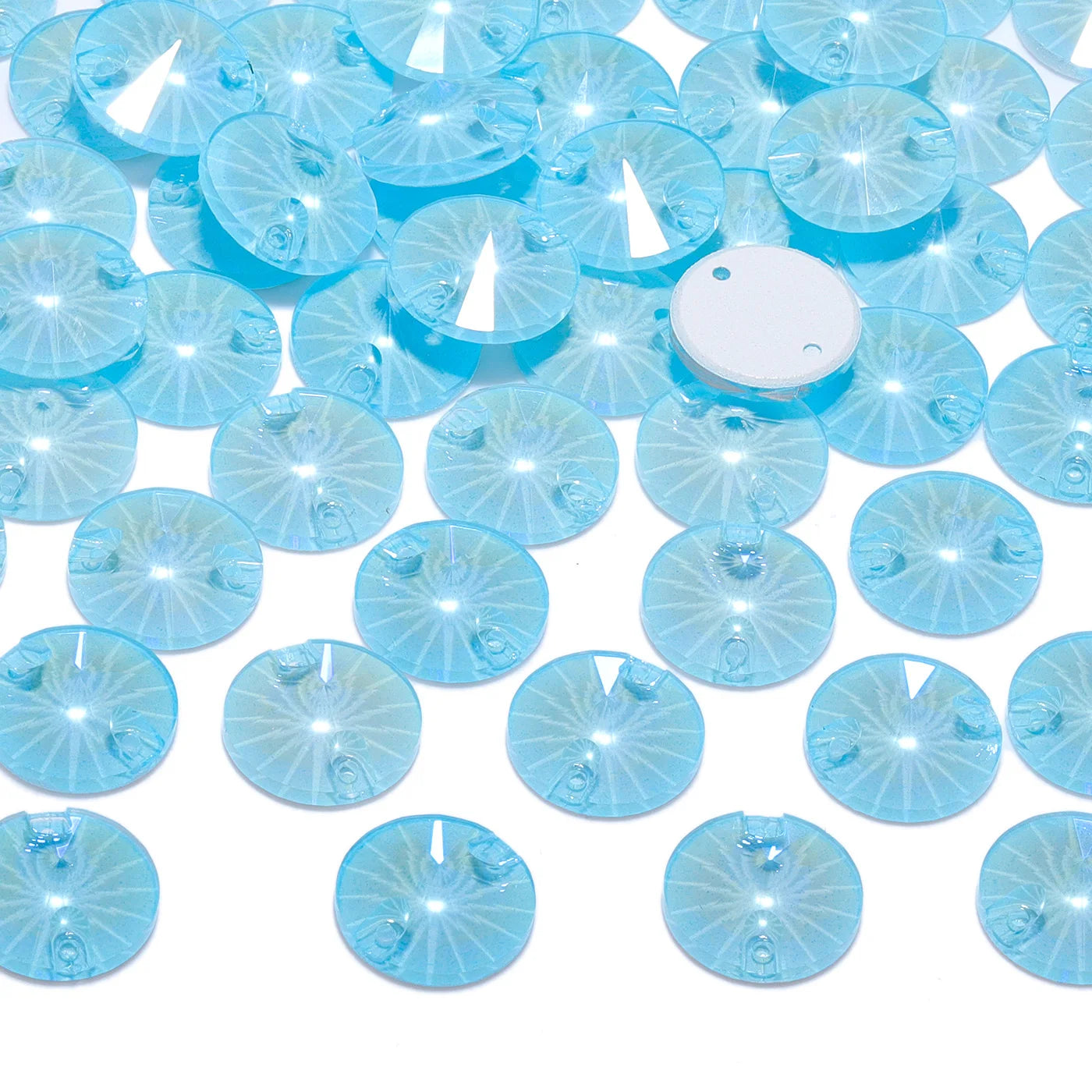 QY 2024 New Color Fashionable Style Popular Design High Quality Glass Crystal Sew on Rhinestones for Clothing Decoration
