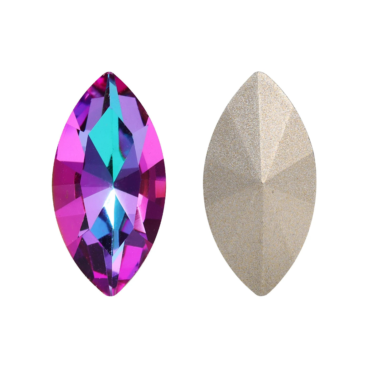 Wholesale Effect Color Fashion Design Minimalist Versatile Popular Decoration Eco-friendly Materials K9 Glass Point Back Stone