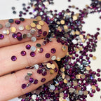 Wholesale Resin Round Flatback Loose Rhinestones for Nail Art Bags Shoes & Garment Accessories-DIY Materials