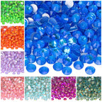 Flashing Colors New Design Wholesale Rhinestone Non Hotfix Flat Back Crystal Glass  for DIY Nail Clothing