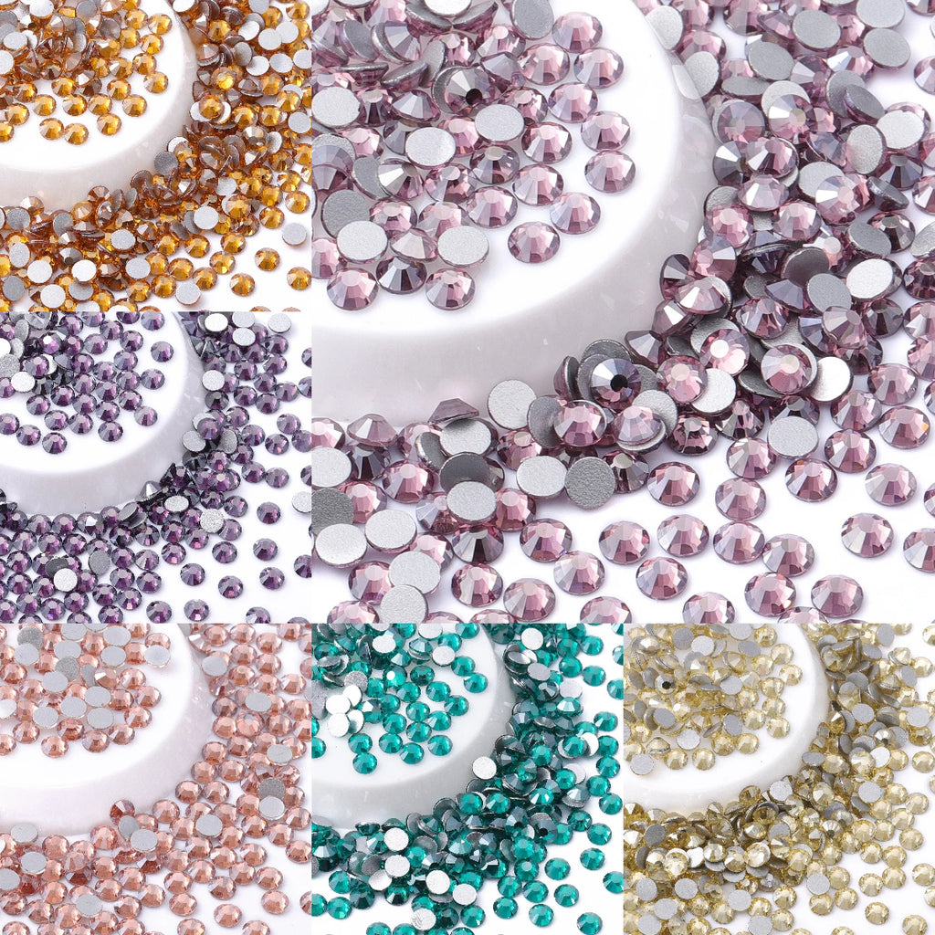 Super New Arrival Latest Fashion Flat Back Rhinestones Clear Glass Crystal Star Series Rhinestone Accessorles for Garment