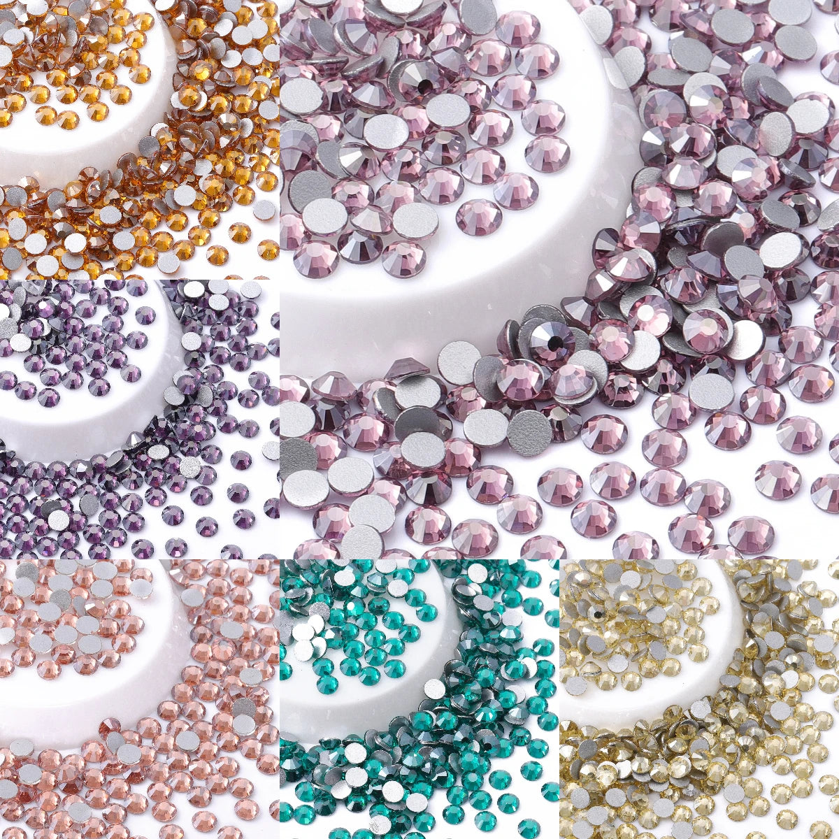 Super New Arrival Latest Fashion Flat Back Rhinestones Clear Glass Crystal Star Series Rhinestone Accessorles for Garment