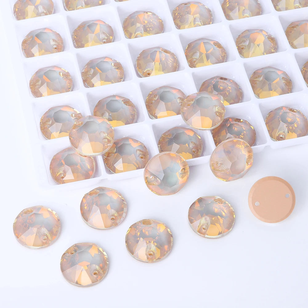Wholesale XIRIUS Rhinestones 3288  Crystal AB Sew-on Rhinestones Glass  Flatback Rhinestones Sewing Stones for Dress