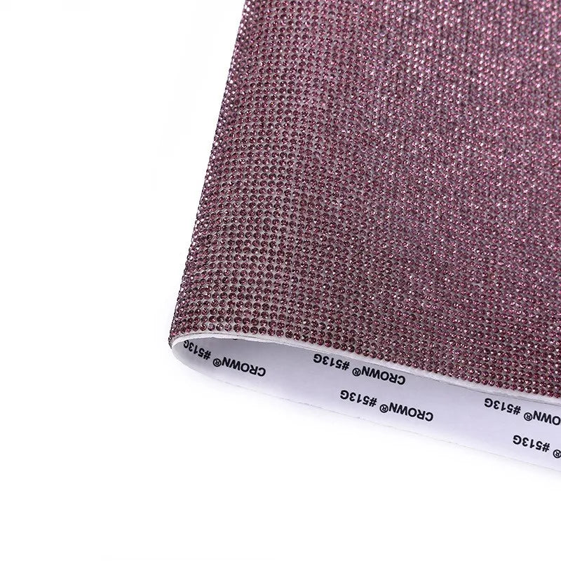 SS6 Hot Sales Custom Bling Bling Rhinestone Mesh Glass Crystal 2MM Hot Fix Rhinestone Sticker Rhinestones for Car