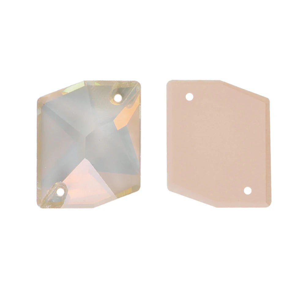 QY Wholesale Cosmic Sewing Crystal Glass Bling Sew-On Rhinestones Flat Back Non Hotfix Stones Bling for Clothing Accessory
