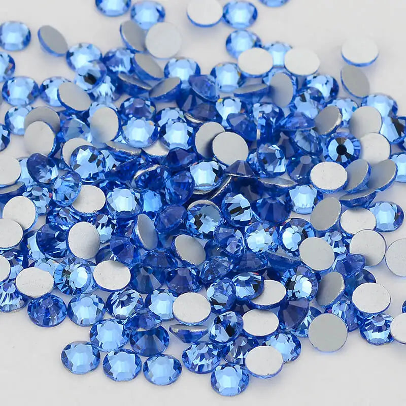 Wholesale Rhinestones Blingbling Crystal AB 3d Nail Art Shiny Glass Flatback Stones Designs for 3d Nails Art Decorations