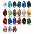 Wholesale  Drop Sew-on Stone K9 Crystal Flat Back  Rhinestones  Crystal for Sewing Glass Fancy Sew on Drop 3230